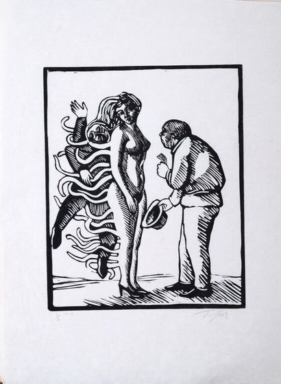 Roland TOPOR (1938-1997).
Tableau de chasse....