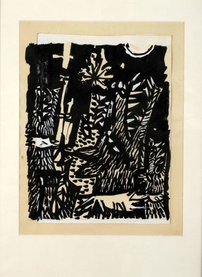 Daniel VASSART (1935-1989).
Abstractions.
Ensemble...