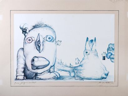 André FRANCOIS (1915-2005).
- Vornicht -...