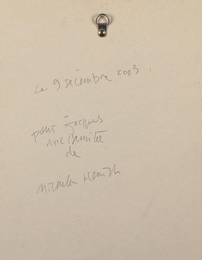 Micaëla HENICH (née en 1946).
Construction...