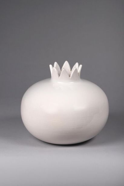 Pol CHAMBOST (1906-1983).
Vase boule à col...