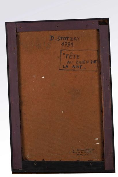Daniel STOTZKY (1937).
Tête au chien de la...