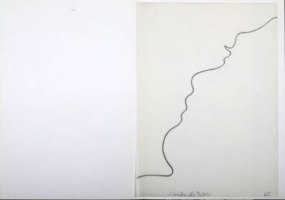 Lourdès CASTRO (1930-2022).
- Abstraction.
Lithographie....