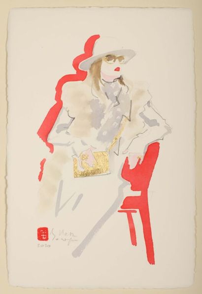 * Lots de deux illustrations de Tania M....