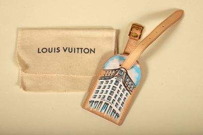 * LOUIS VUITTON.
Étiquette bagage customisée,...