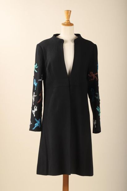 STÉPHANE MAHÉAS.
Long manteau du soir haute...