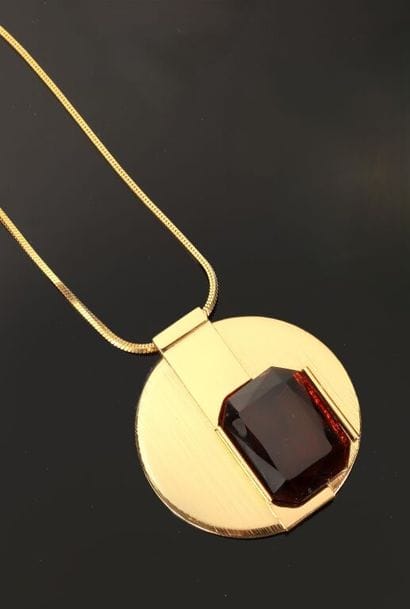 YVES SAINT-LAURENT RIVE GAUCHE.
Pendentif...