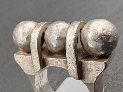 Jean DESPRÈS, vers 1940.
Bague en argent...