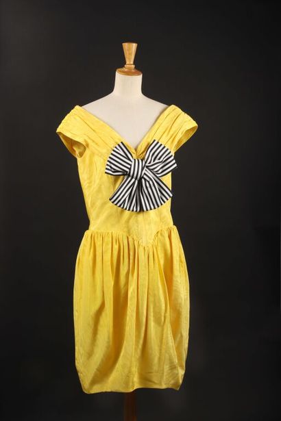 MAISON LANVIN.
Robe du soir vintage, sans...