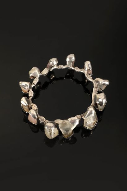 OROVI.
Collier ras-de cou en argent 800 ‰...