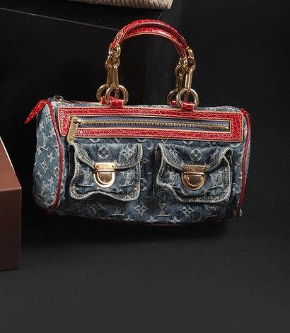 * LOUIS VUITTON.
Sac à main Neo Speedy, toile...