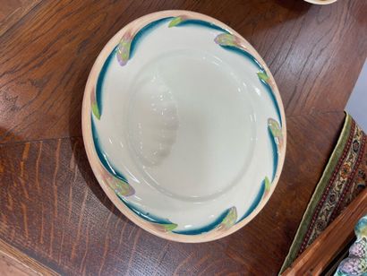 SARREGUEMINES. 
Fine earthenware asparagus...