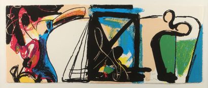 José Luis ZUMETA (1939-2020).
Abstraction.
Lithograph...