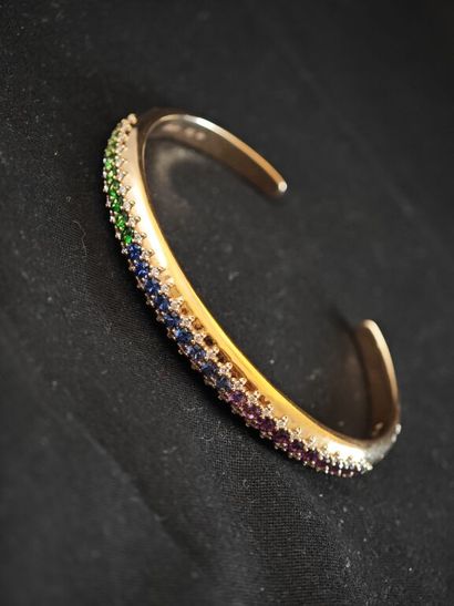 * ALEXANDRA ROSIER. 
Bracelet jonc rigide...