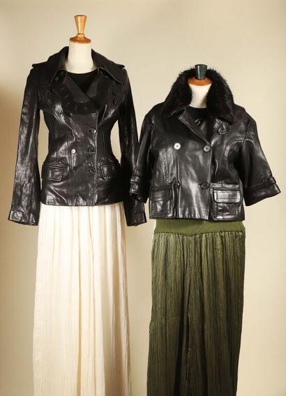 BARBARA BUI.
Lot de deux vestes comprenant...