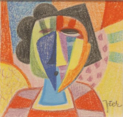 PIER (LABADIE Pierre dit, 1950-2019).
Portrait...