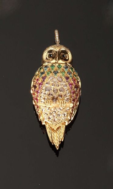 * ALEXANDRA ROSIER.
Sound pendant in yellow...