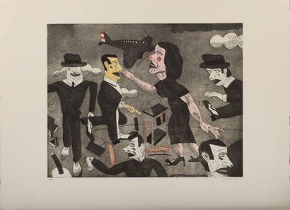 Antonio SEGUI (1934-2022).
Nose clip, 1999-2001.
Etching...