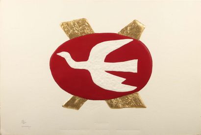 D'après Georges BRAQUE (1882-1963).
Icarios...