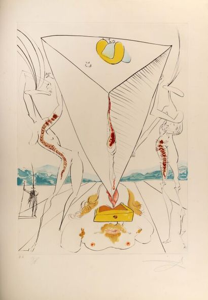 Salvador DALI (1904-1989).
La conquête du...