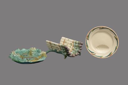 SARREGUEMINES. 
Fine earthenware asparagus...