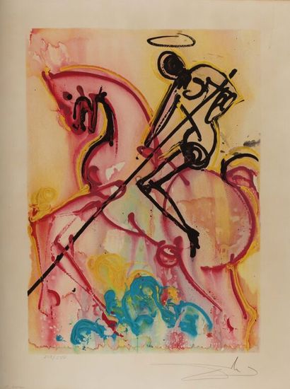 Salvador DALI (1904-1989).
The Dalinian horses...