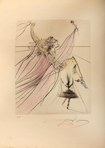 Salvador DALI (1904-1989).
Terpsichore, Muse...