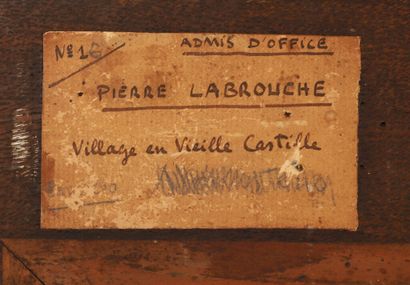 Pierre LABROUCHE (1876-1956).
Village en...