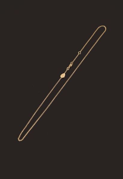 * ALEXANDRA ROSIER.
Yellow gold 750 ‰ round...