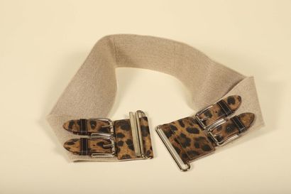 DOLCE & GABBANA.
Ceinture large élastique...