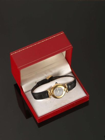 MUST by CARTIER. Colisée model.
Ladies' wristwatch...