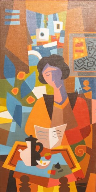 PIER (LABADIE Pierre dit, 1950-2019).
Femme...