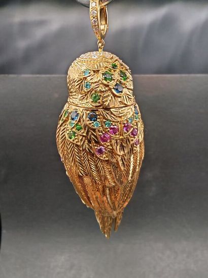 * ALEXANDRA ROSIER.
Sound pendant in yellow...