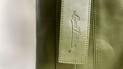 LOUIS VUITTON.
Khaki leather suit including...