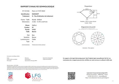 Bague en platine 950‰ et or gris 750‰ ornée...