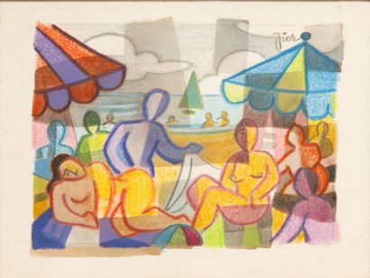 PIER (LABADIE Pierre dit, 1950-2019).
La...