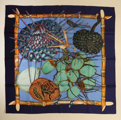 HERMÈS par Valérie DAWLAT.
Carré Le jardin...