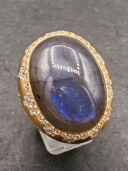 * ALEXANDRA ROSIER.
Large bague cocktail...
