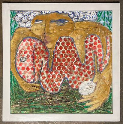 Chris BESSER (née en 1940).
La serpente,...