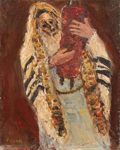 Alexandre FRENEL (1899-1981).
Religieux portant...