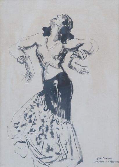 Yves BRAYER (1907-1990).
Teresina, l'opéra...