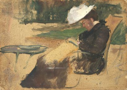 Fernand PIET (Paris 1869 -1942).
Femme à...