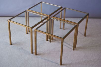 * Roger THIBIER (1926-2001).
Suite de quatre...