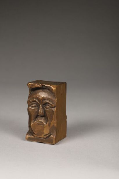 Alfred HRDLICKA (1928-2009).
Januskopf, 1975....