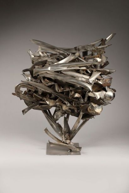 Albert FÉRAUD (1921-2008).
Untitled, 1966.
Welded...
