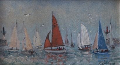 * André HAMBOURG (1909-1999).
L'entrée du...