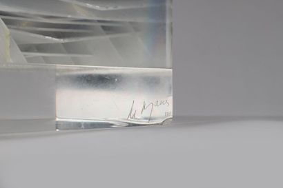 Monique ROZANES (born 1936).
Untitled.
Plexiglas.
Signed...