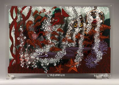 Hervé DI ROSA (born 1959). 
The aquarium....