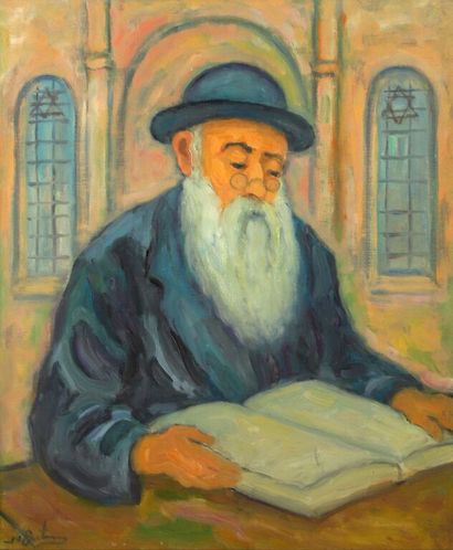 Nathan GUTMAN (1914-1990).
Rabbi at the synagogue....