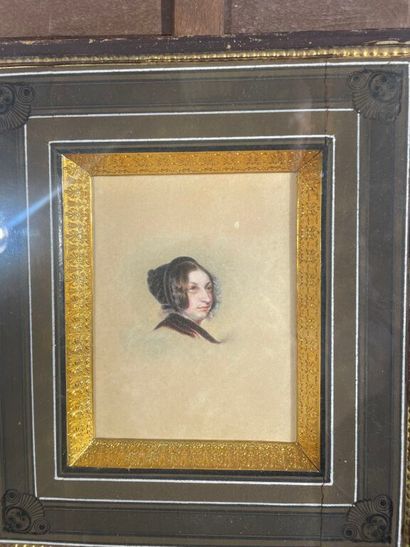 Ecole polonaise du XIXe siècle. 
Portrait...